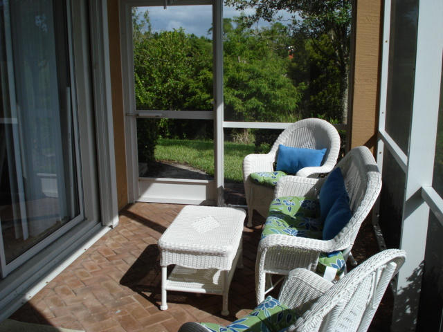 7535 Southwest Herrington Lane, Unit 1277 Stuart, FL 34997 - Photo 15 of 26 Back porch