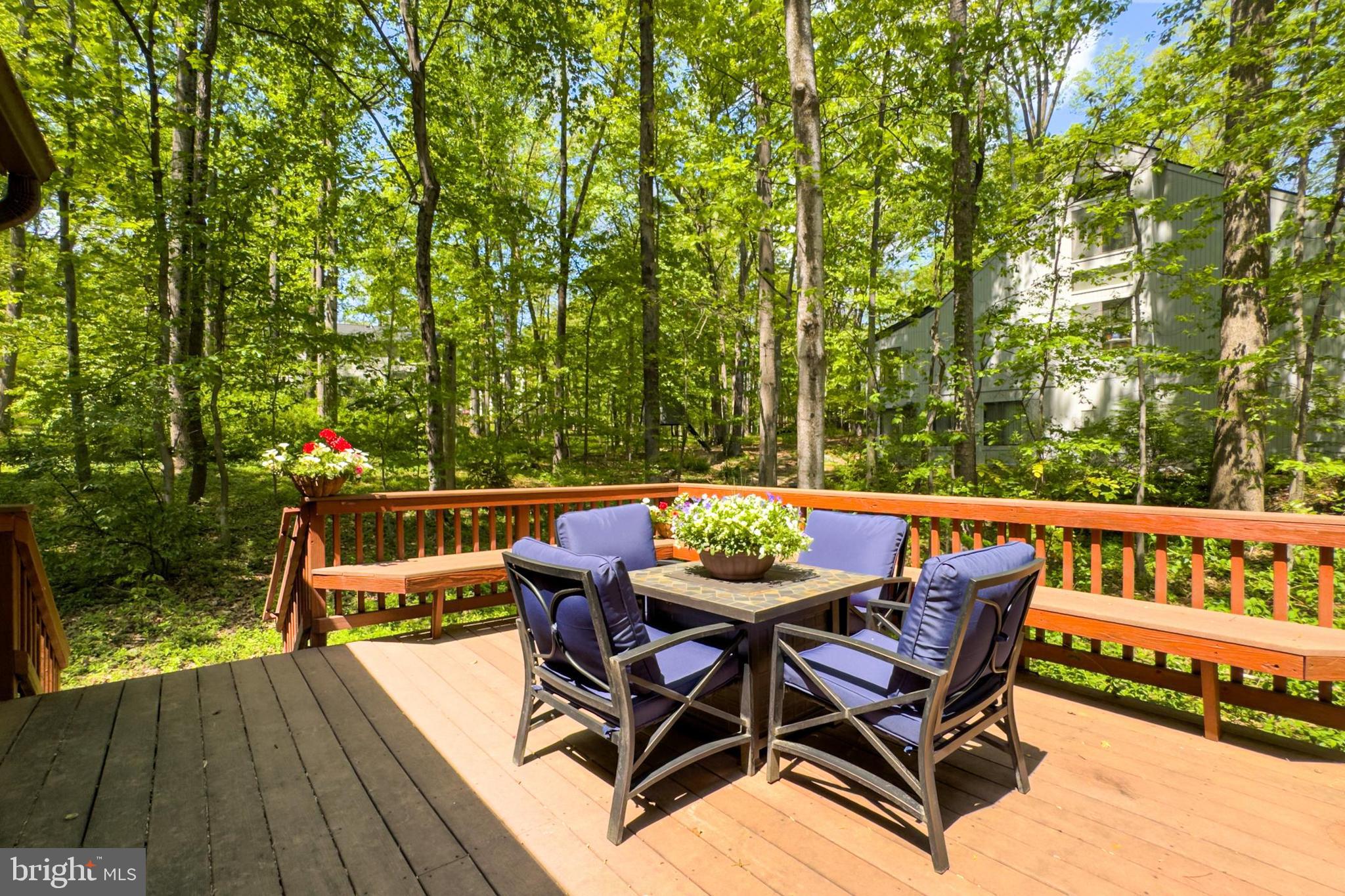 10714 Midsummer Drive Reston, VA 20191 - Photo 21 of 60 Step right into nature on the beautiful deck!