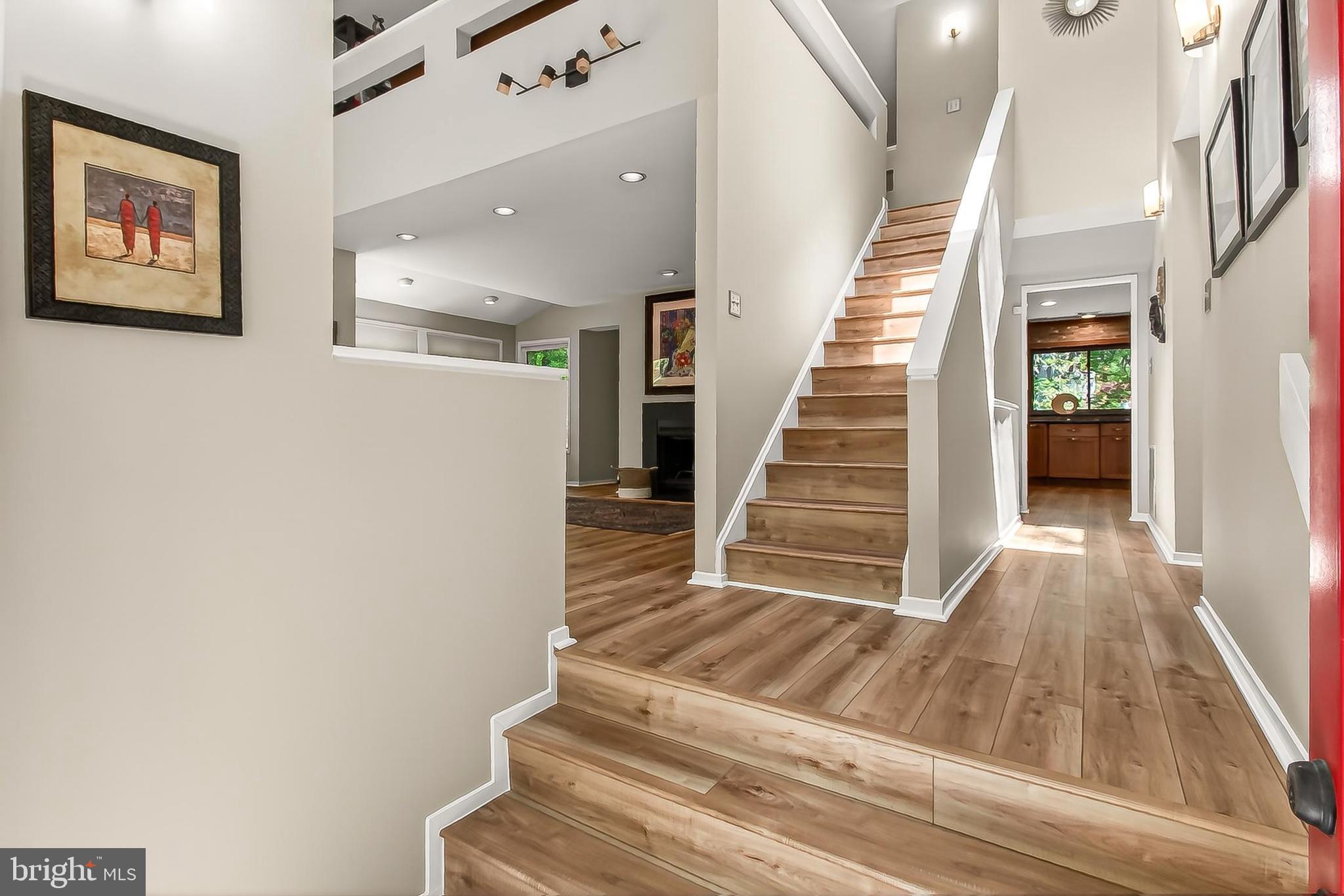 10714 Midsummer Drive Reston, VA 20191 - Photo 37 of 60 Heading upstairs to the Loft & Primary Suite