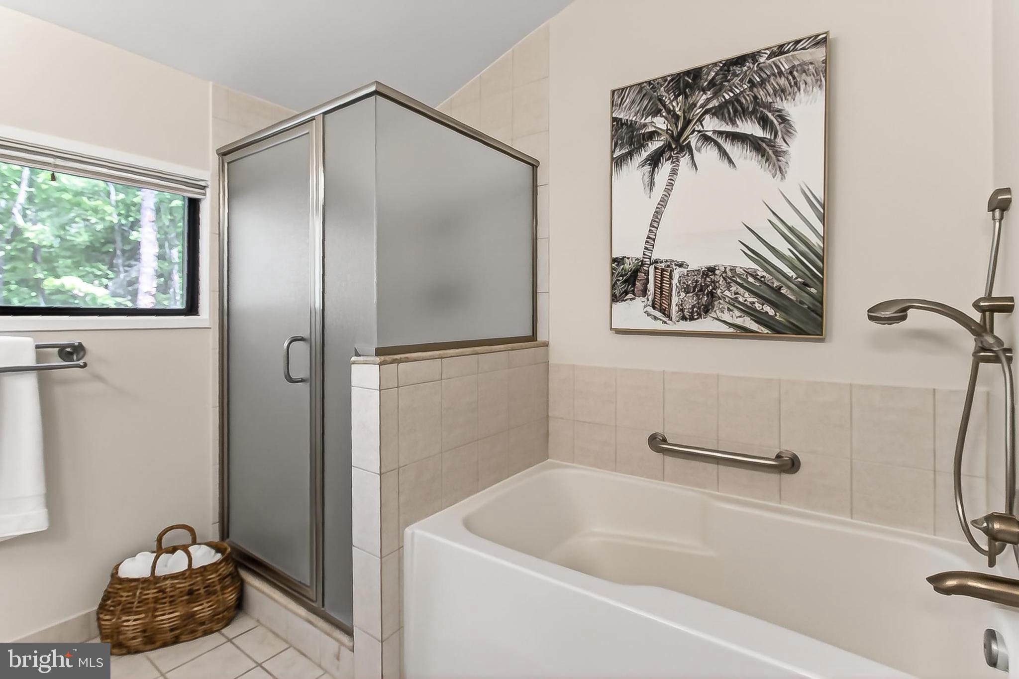 10714 Midsummer Drive Reston, VA 20191 - Photo 47 of 60 Separate soaking tub and shower