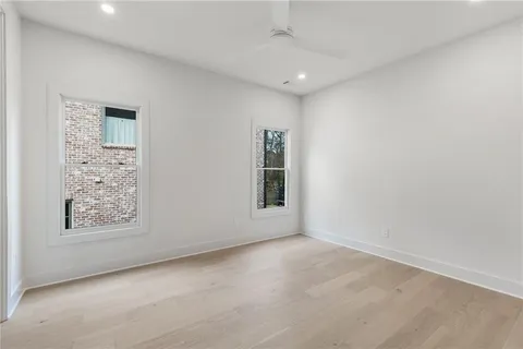 wooden floor in an empty room