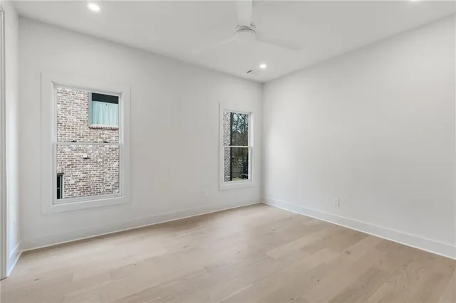 wooden floor in an empty room