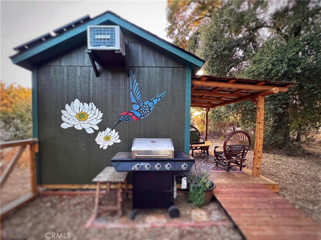 30415 Chihuahua Valley Road Warner Springs, CA 92086 - Photo 43 of 75 a front view of a house with outdoor seating