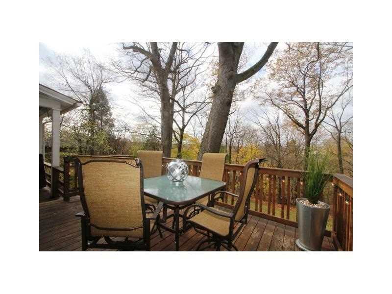 443 Walnut Road Pittsburgh, PA 15202 - Photo 3 of 25 Patio/Deck. A large deck just off of the Kitchen and Breakfast Room overlooks the back yard.