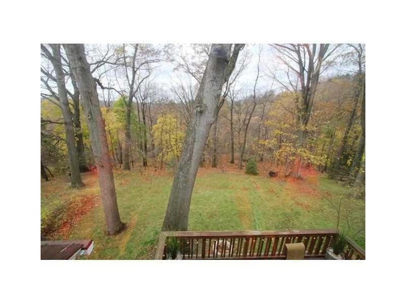 443 Walnut Road Pittsburgh, PA 15202 - Photo 23 of 25 View. Private back yard with beautiful view of nature. This lot is almost 1/4 Acre!