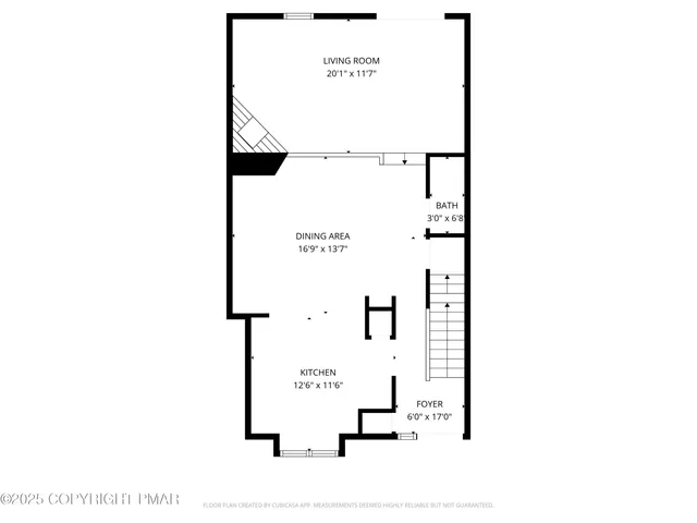 a view of a yard with trees