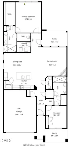 $465,000 | 620 Still Willow Lane, Wendell, NC 27591