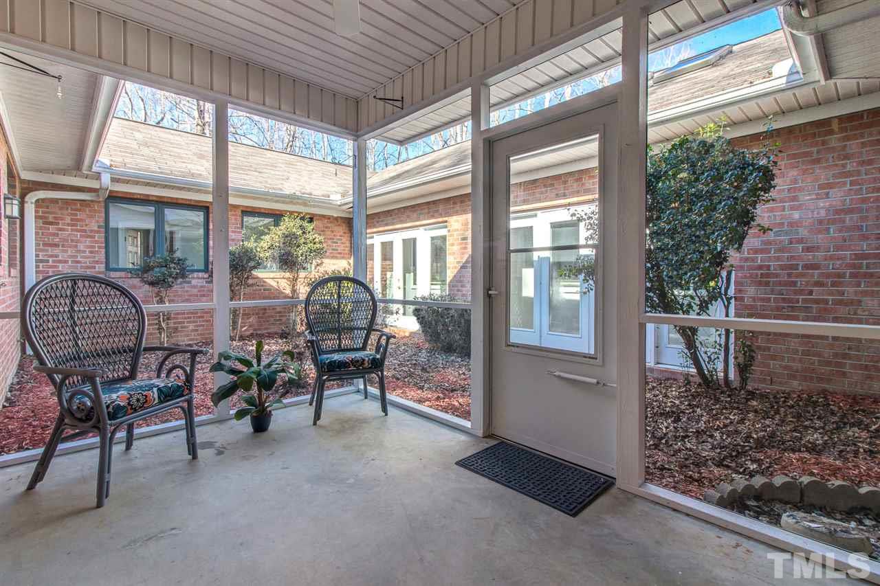 2319 Ira Road Efland, NC 27243 - Photo 23 of 25 Private, screened patio area - only accessible from inside of the home.
