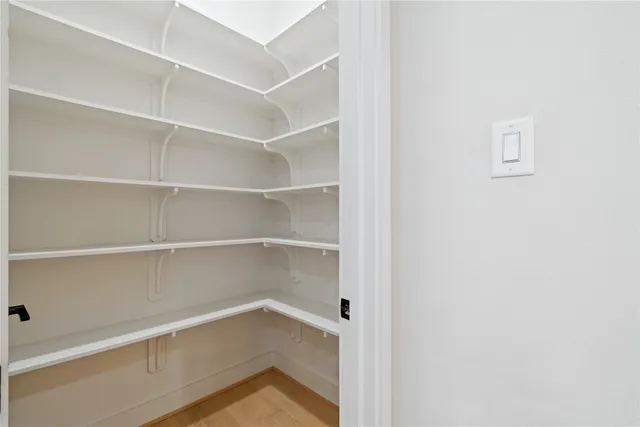 a view of a room with shelf