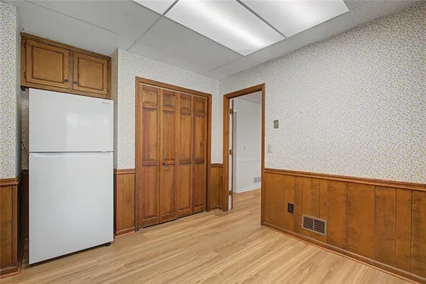 a view of outdoor space with garden