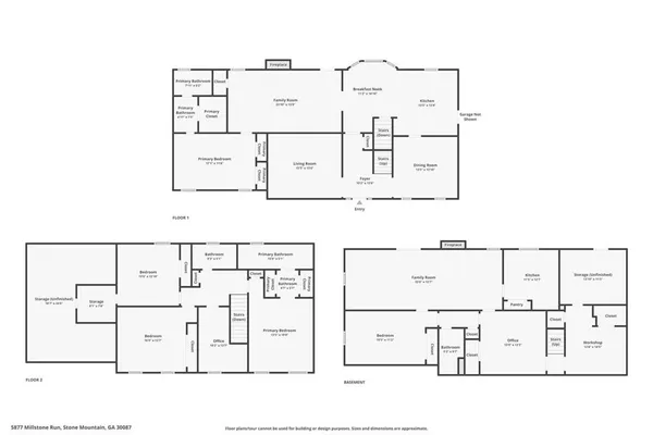 $600,000 | 5877 Millstone Run, Stone Mountain, GA 30087