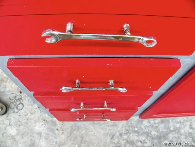 a view of a swimming pool with a lounge chairs