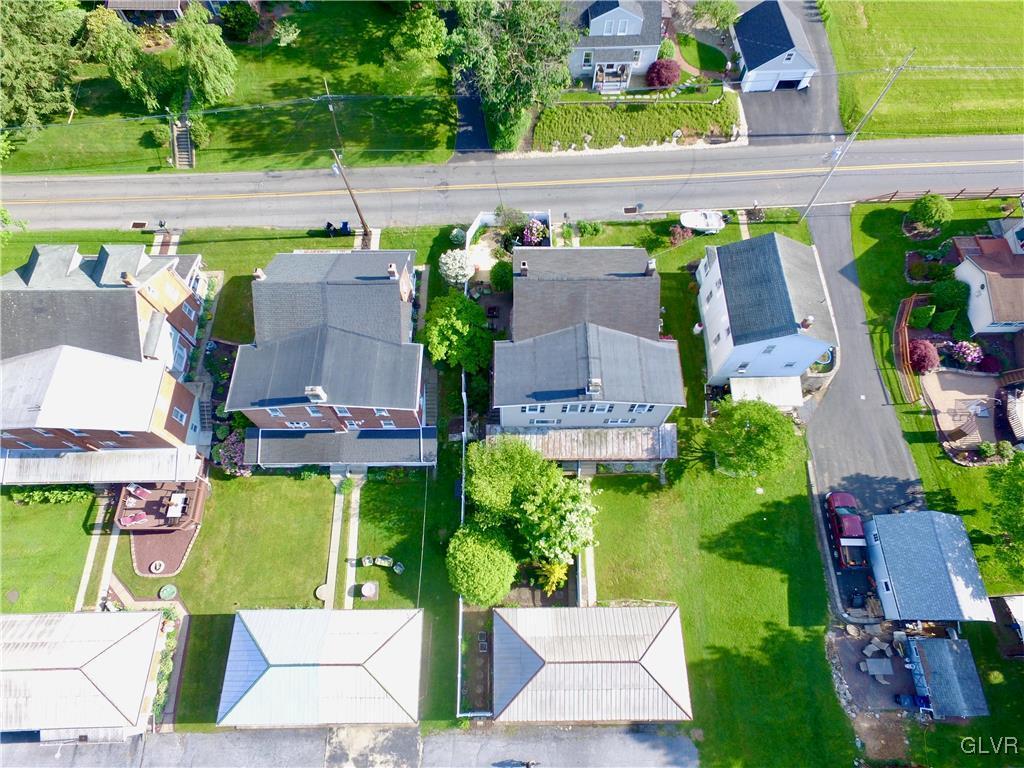 3675 Huckleberry Road Allentown, PA 18104 - Photo 3 of 44 an aerial view of a house with a garden