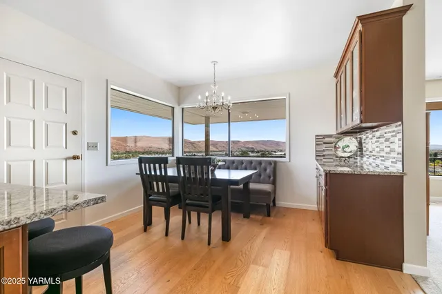 a view of a balcony with lake view and a ocean view