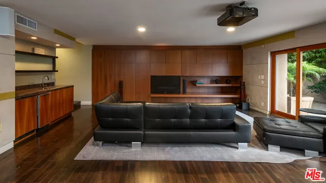 a front view of a building