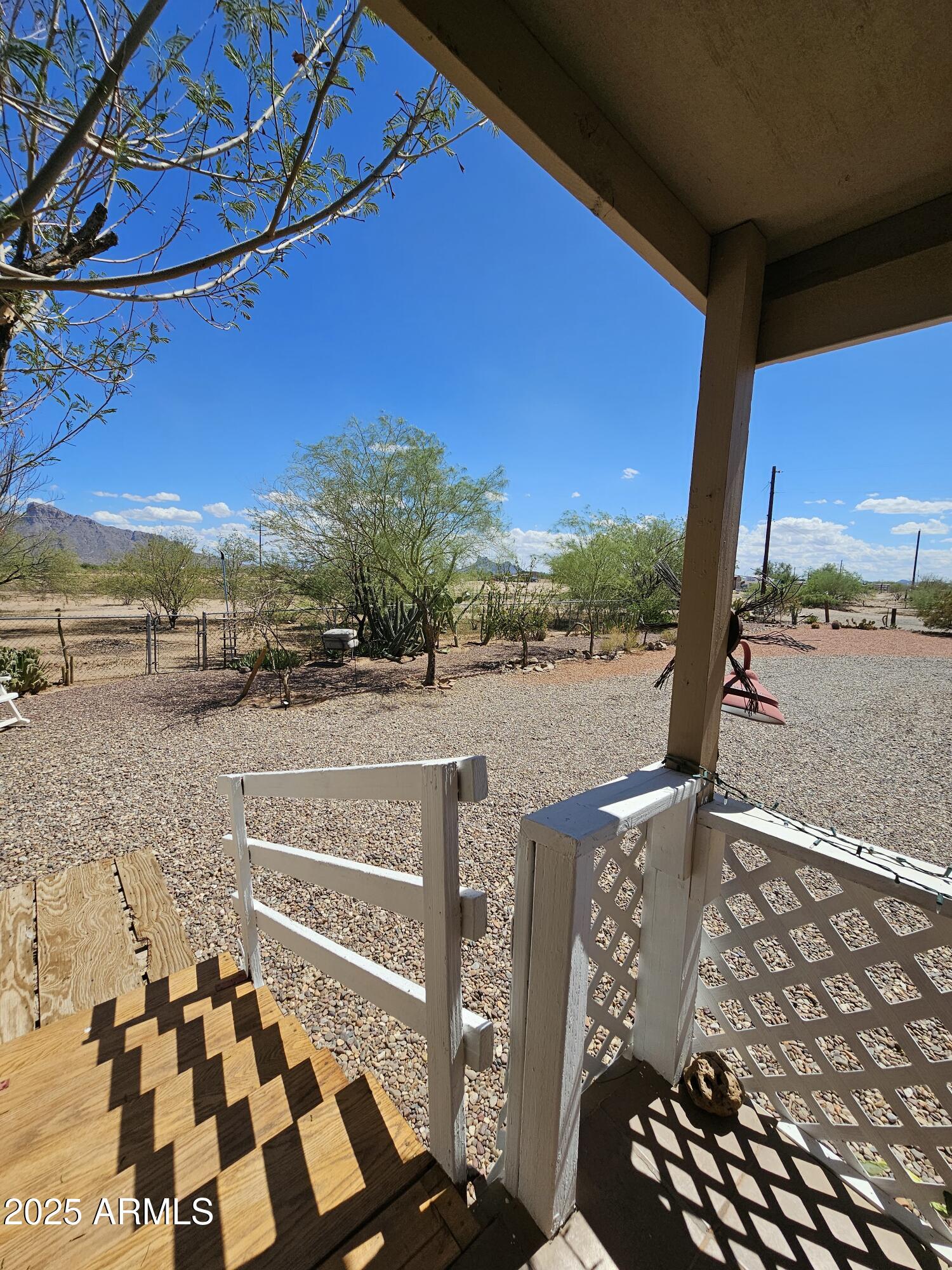 6830 East Shasta Street Picacho, AZ 85141 - Photo 10 of 19 a view of a terrace with sky view