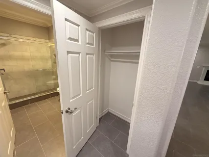 a view of front door