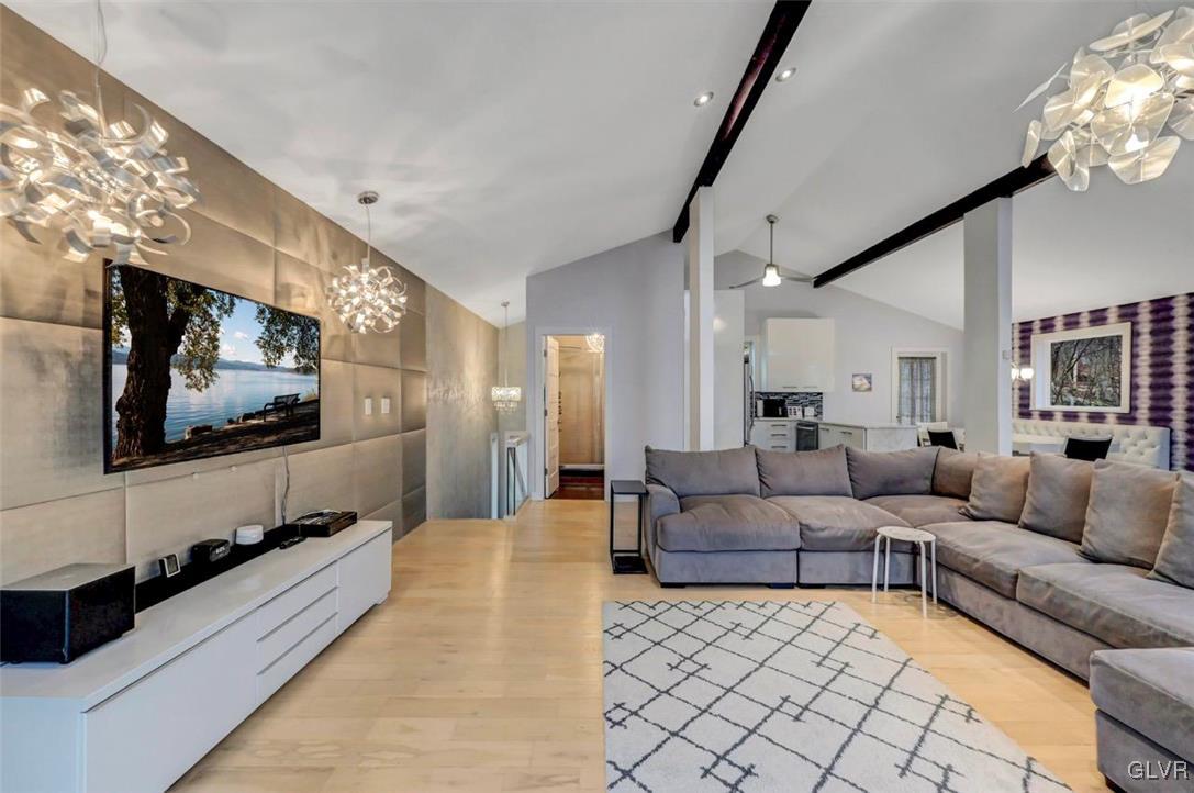 108 Sterling Circle Bushkill, PA 18324 - Photo 11 of 51 a living room with furniture and a flat screen tv