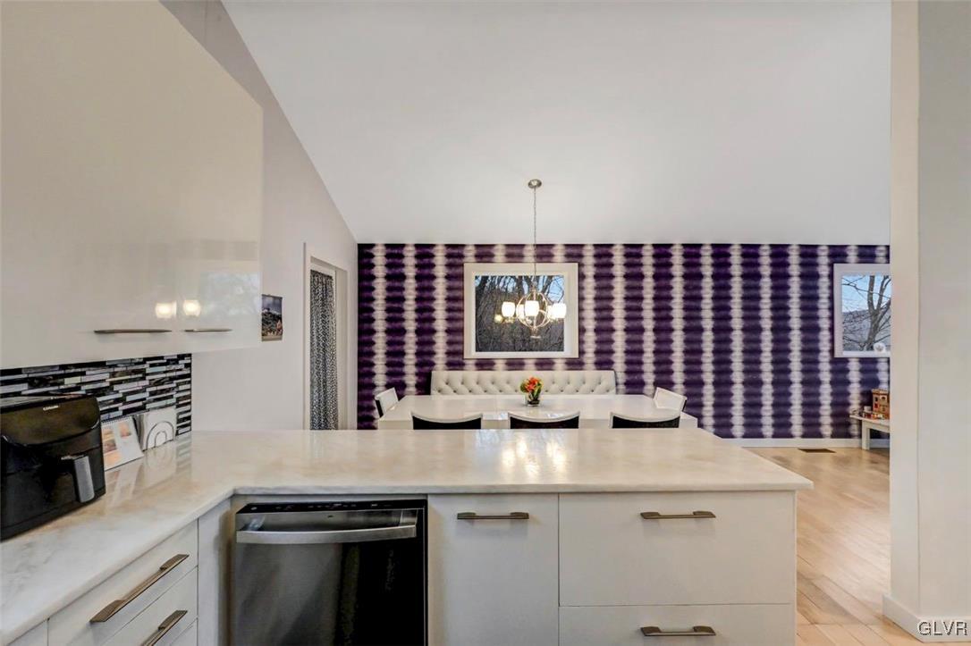 108 Sterling Circle Bushkill, PA 18324 - Photo 24 of 51 a kitchen with a sink a stove and cabinets