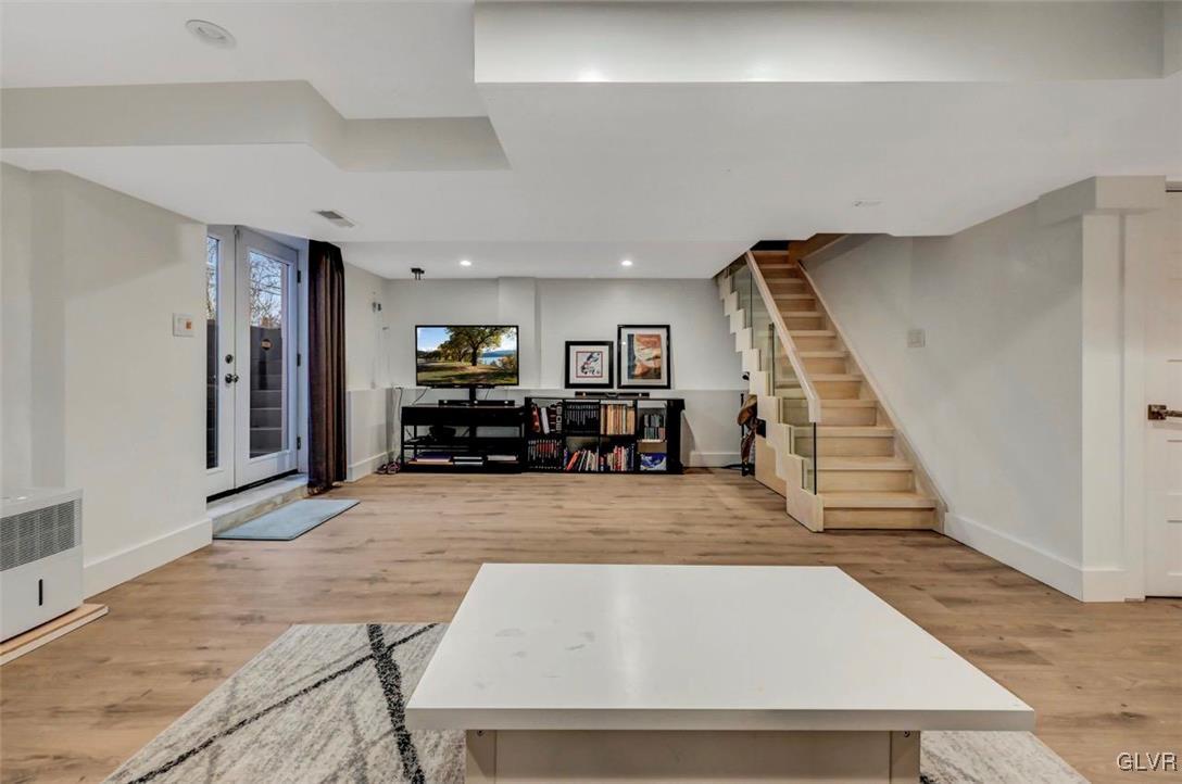 108 Sterling Circle Bushkill, PA 18324 - Photo 41 of 51 a view of kitchen with furniture and wooden floor