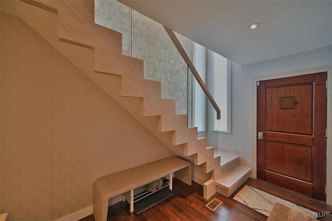 108 Sterling Circle Bushkill, PA 18324 - Photo 8 of 51 The Foyer features a custom wood door and wood flo