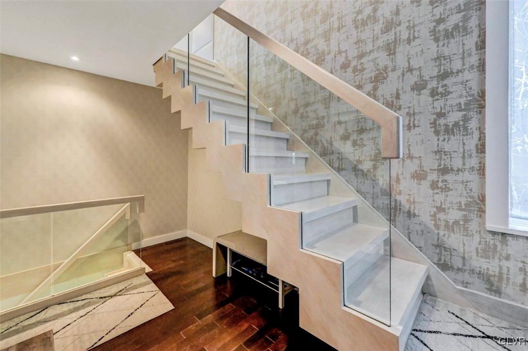 108 Sterling Circle Bushkill, PA 18324 - Photo 9 of 51 a view of entryway with wooden floor