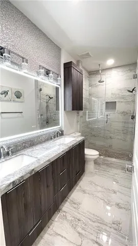 a view of a balcony with wooden floor