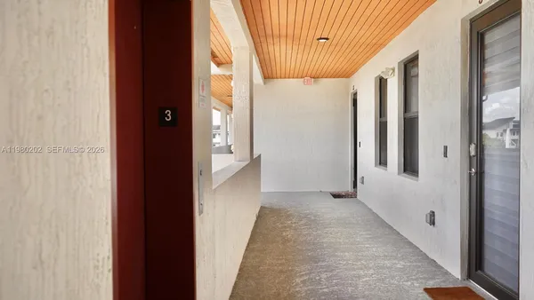 a view of a hallway