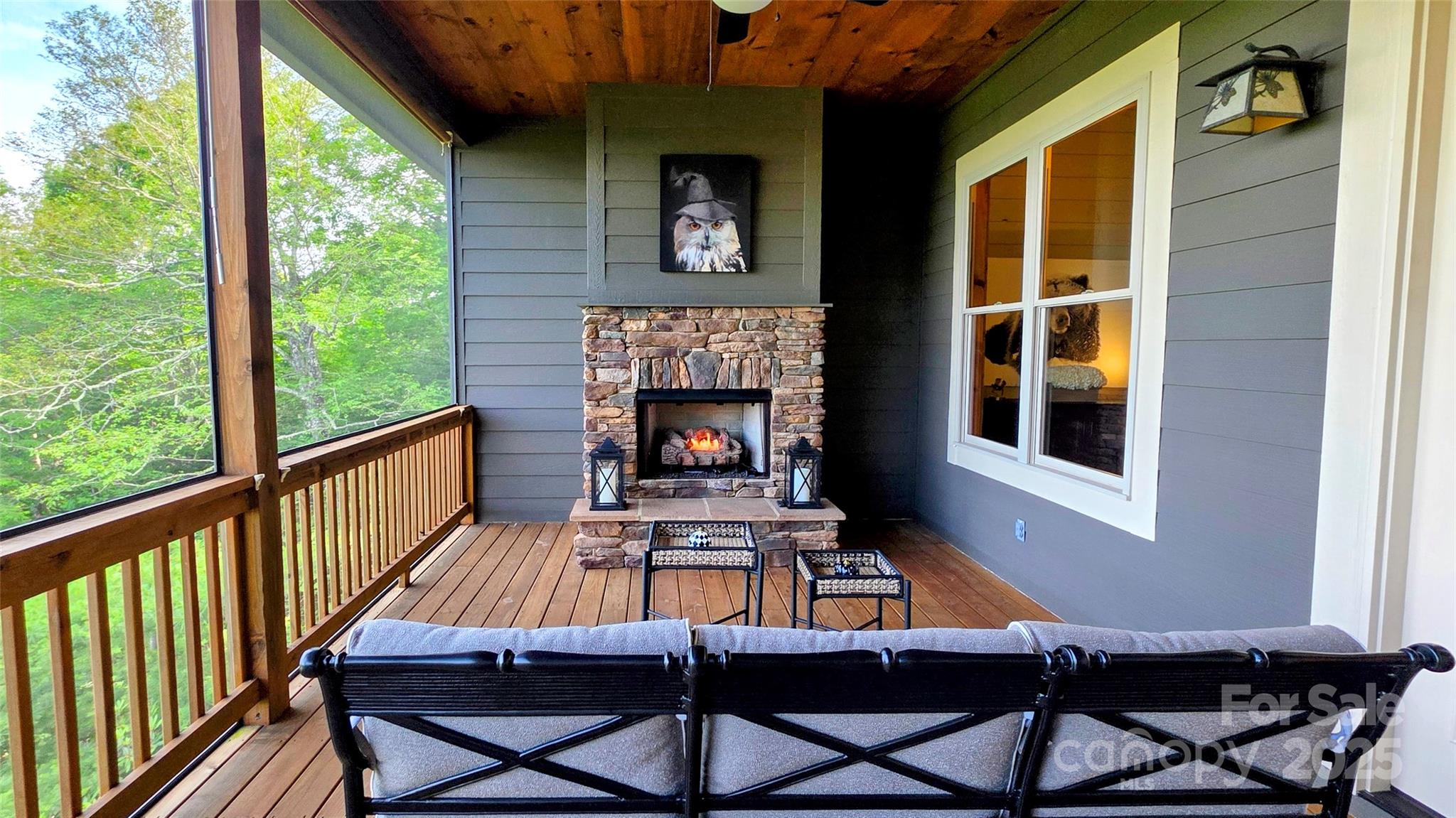 71 Raptor Way Sapphire, NC 28774 - Photo 17 of 46 a balcony view with a seating space