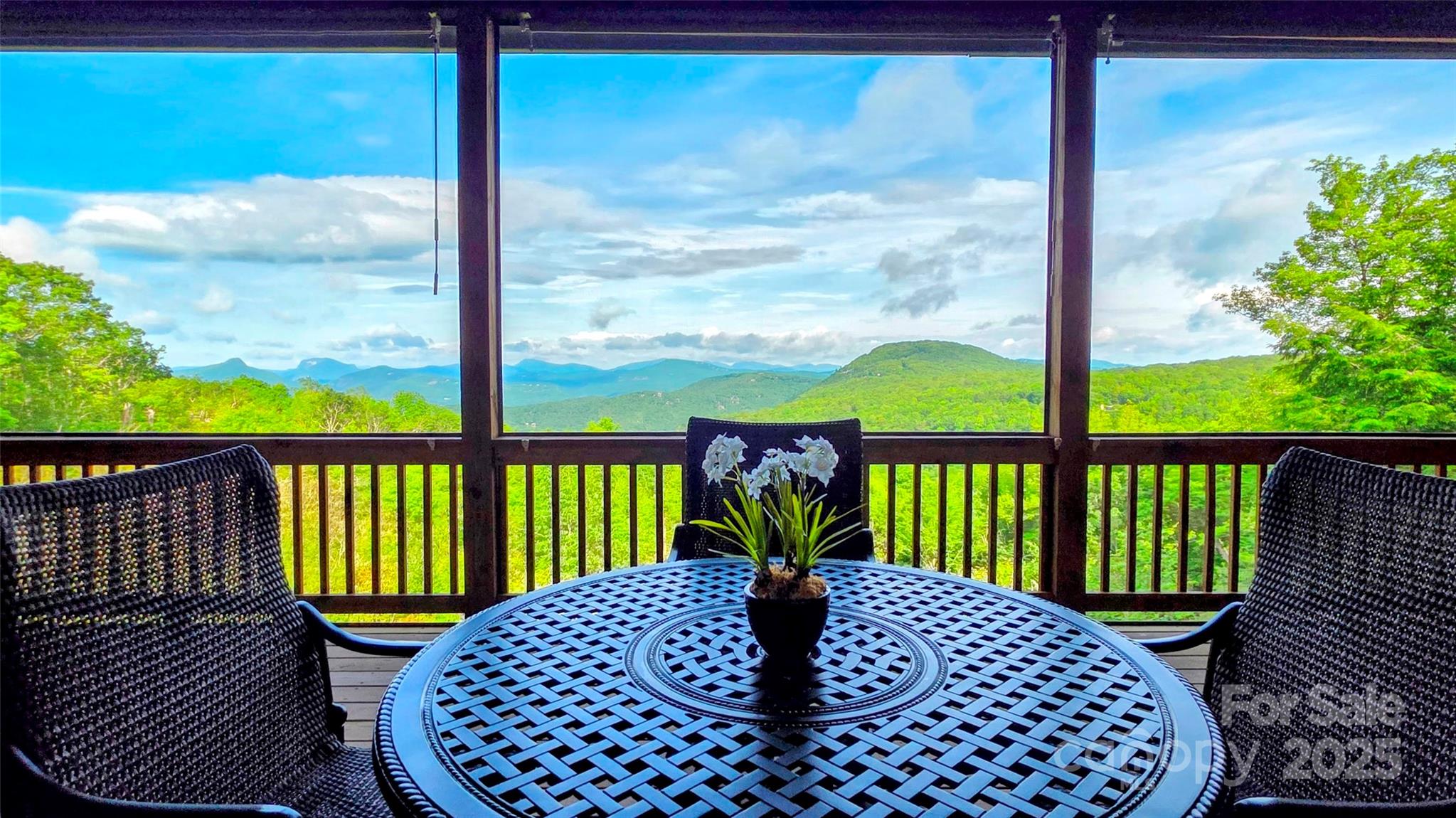 71 Raptor Way Sapphire, NC 28774 - Photo 19 of 46 a view of a balcony with chairs