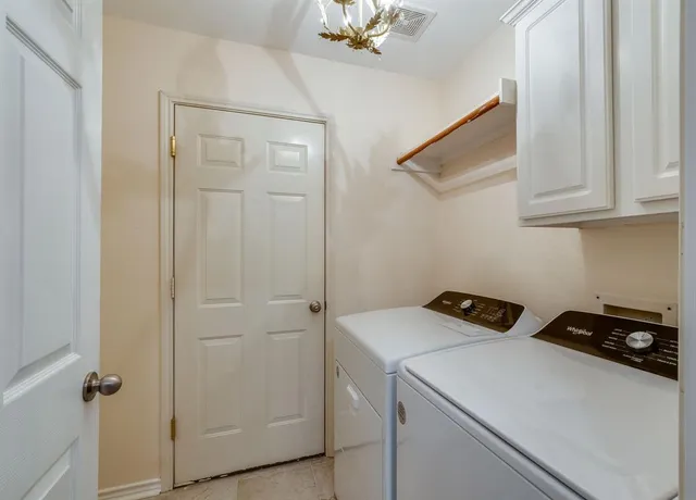 a room with storage and utility