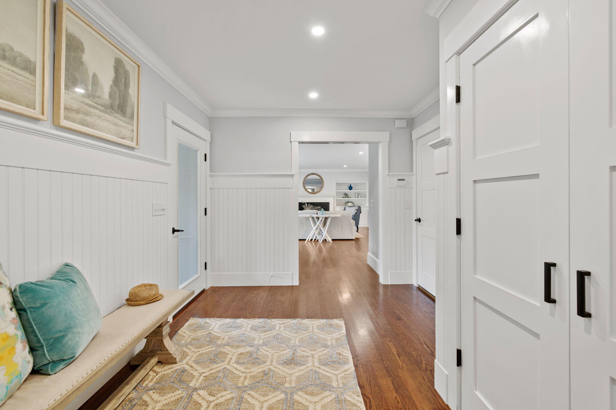 76 Old Mill Road Osterville, MA 02655 - Photo 26 of 45 a living room with furniture and a rug