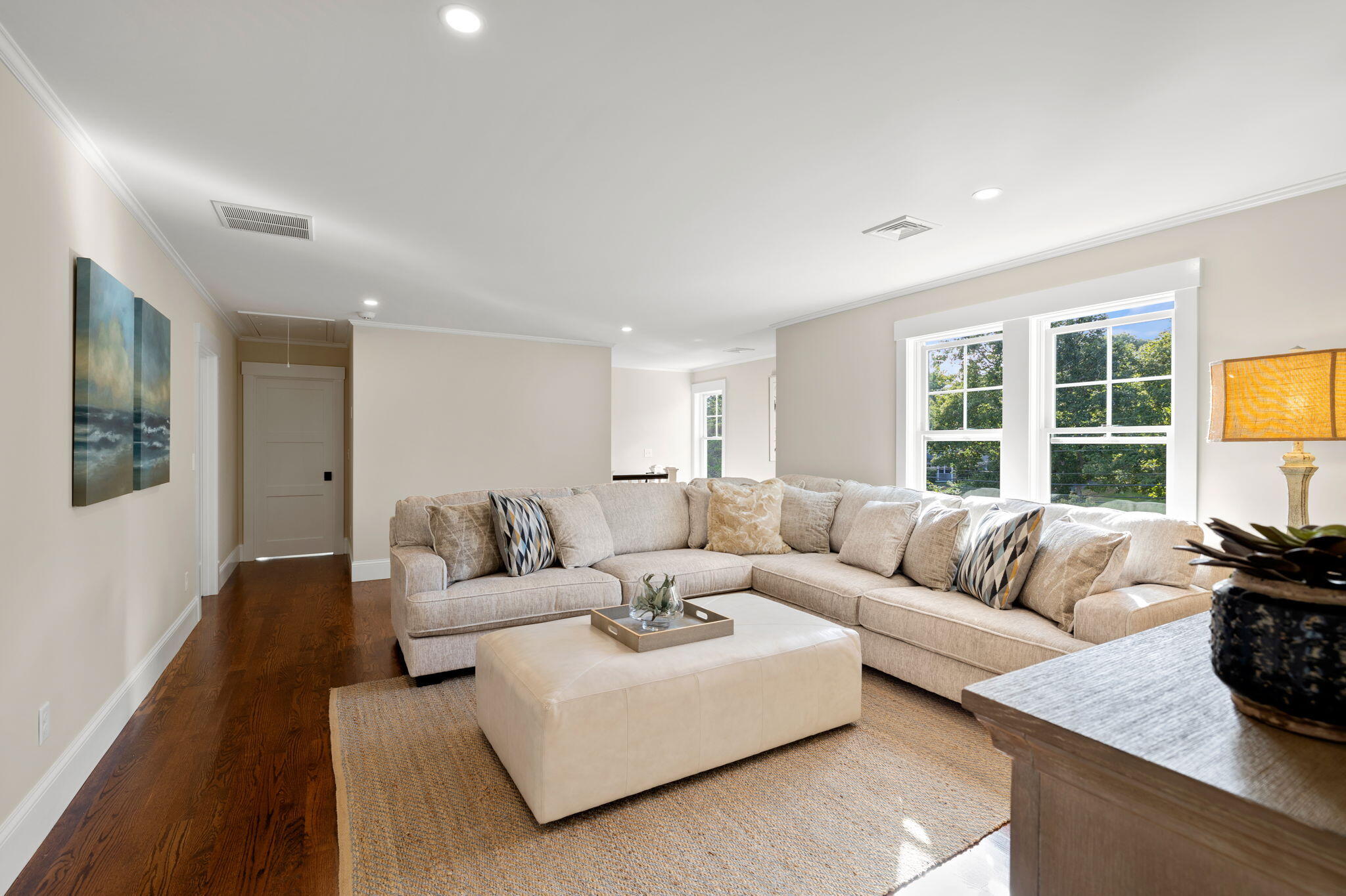 76 Old Mill Road Osterville, MA 02655 - Photo 38 of 45 a living room with furniture and a large window
