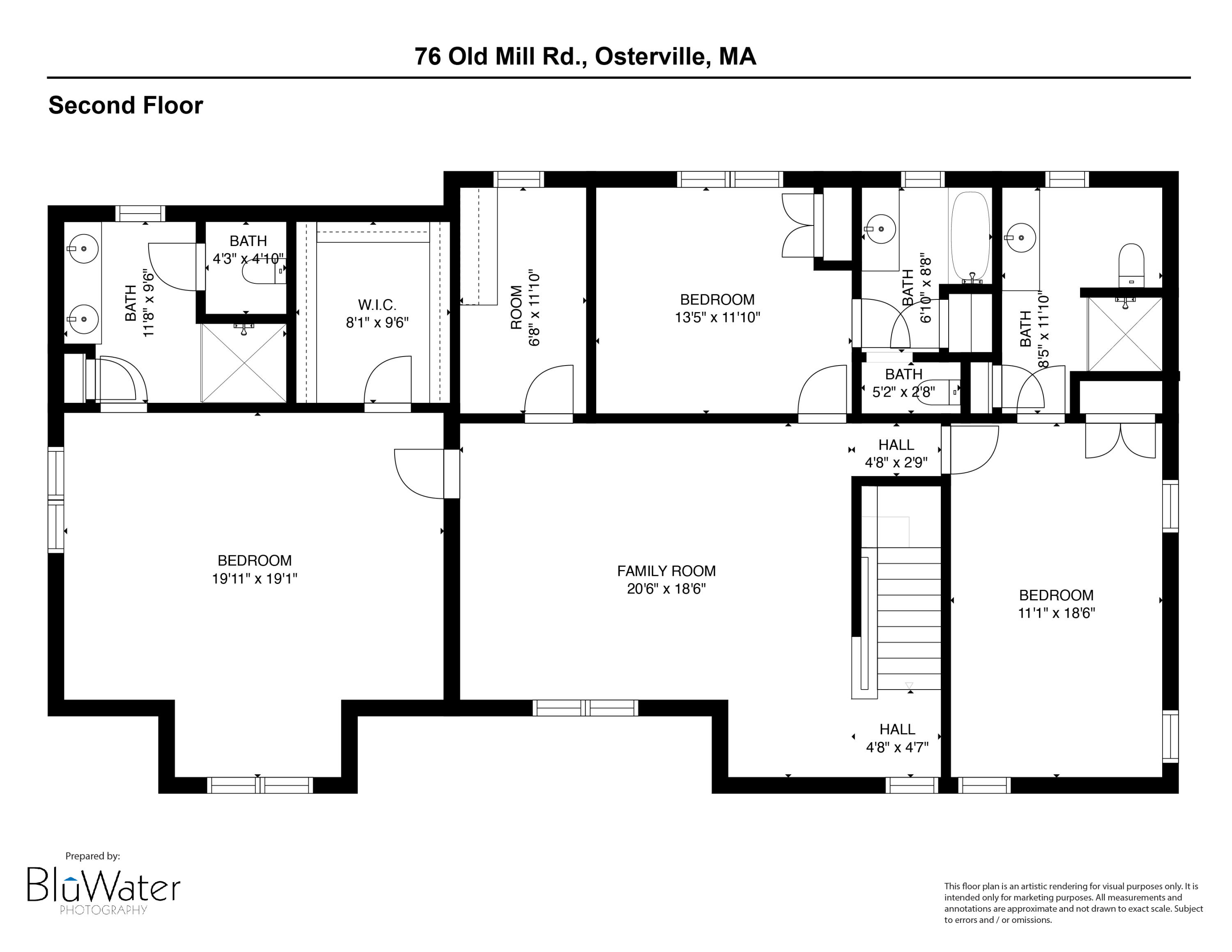 76 Old Mill Road Osterville, MA 02655 - Photo 9 of 45 a picture of a wall with a white wall and a white wall