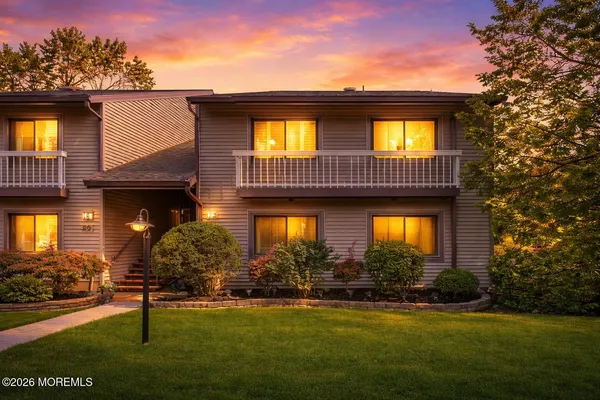 a view of a house with a swimming pool