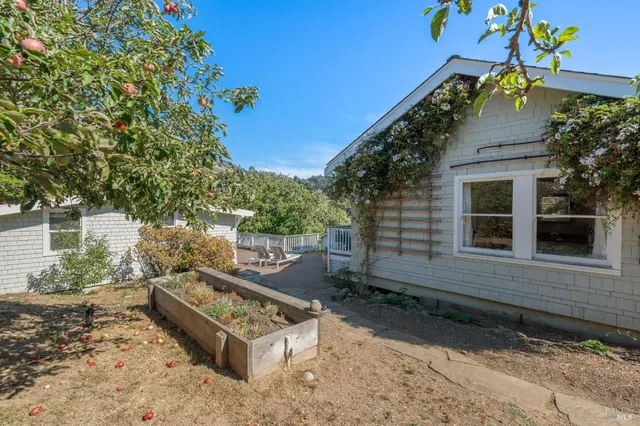 a view of a house with a porch