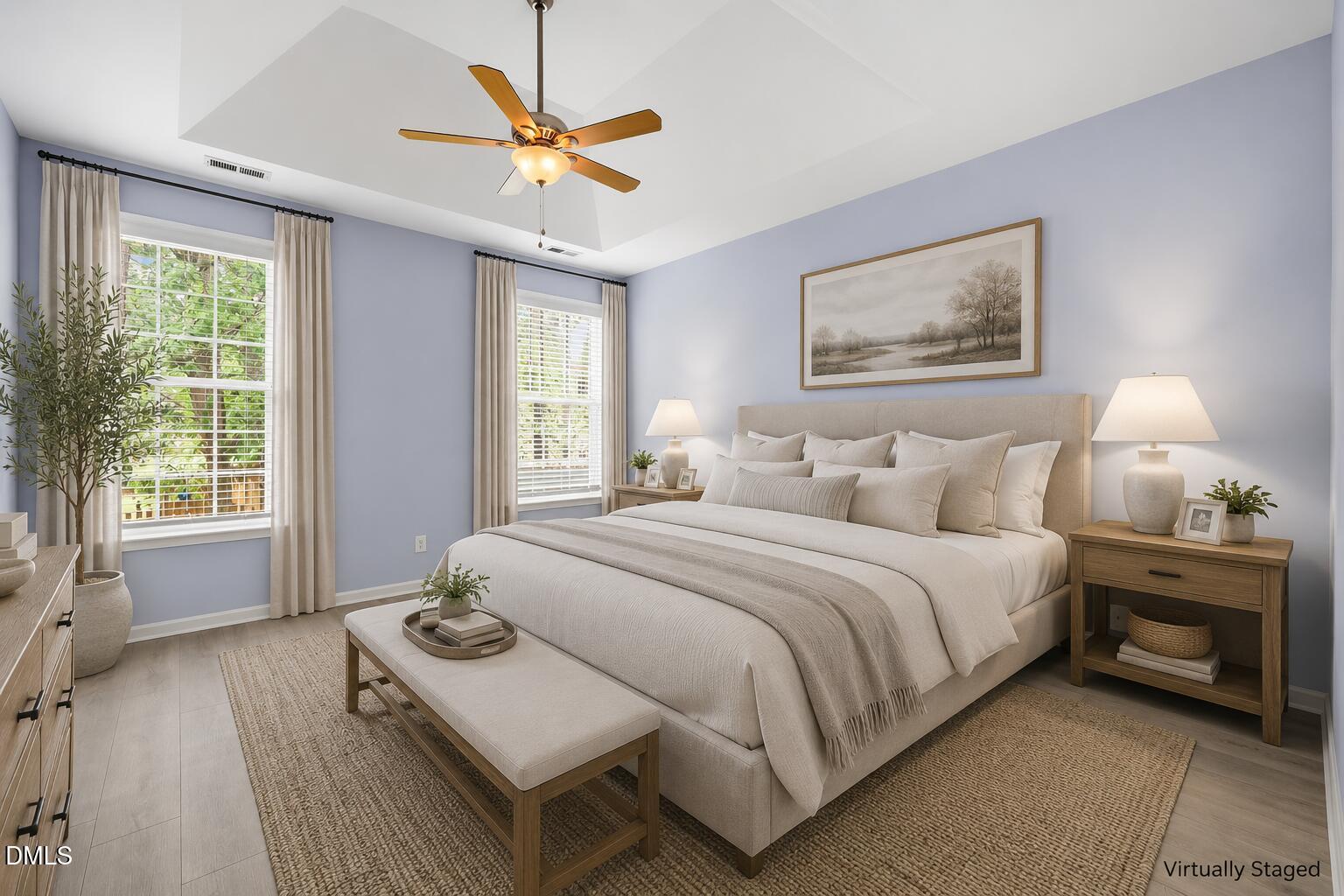 5610 Apalachicula Drive Raleigh, NC 27616 - Photo 6 of 38 Virtually Staged Owners Bdrm