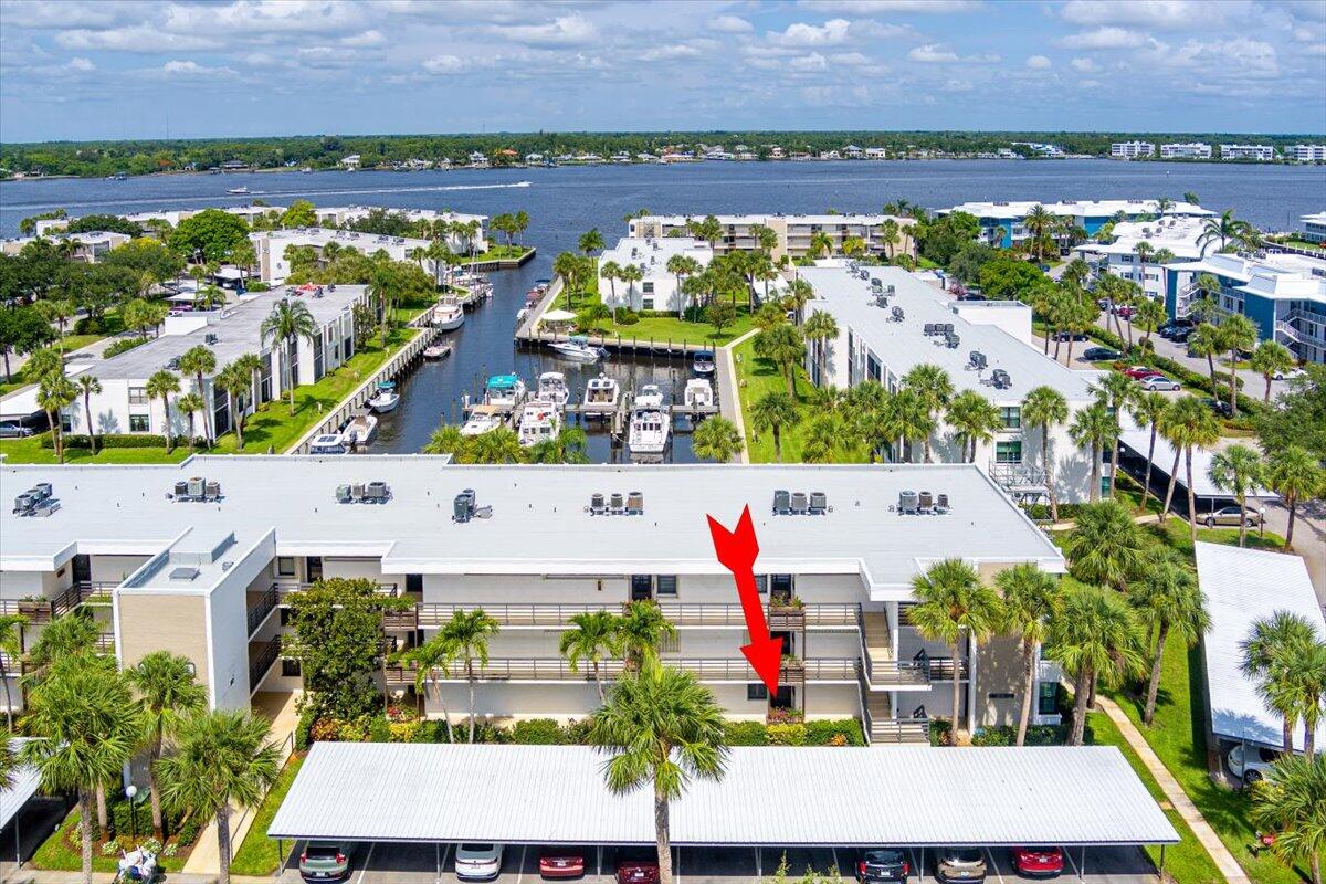 1950 Southwest Palm City Road, Unit 5109 Stuart, FL 34994 - Photo 3 of 41 an aerial view of a city