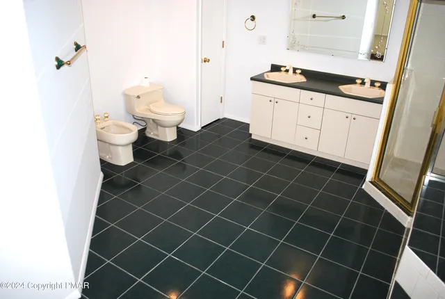 a view of a yard with trees