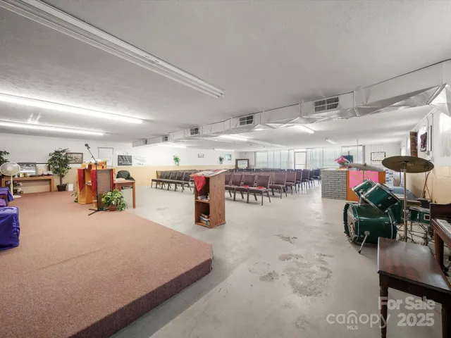 a room with lots of storage and utility