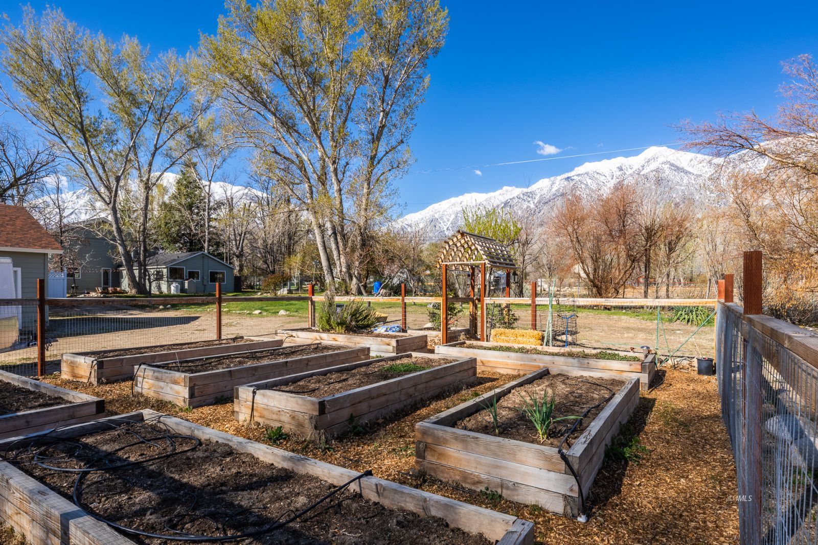 150 Hardy Road Bishop, CA 93514 - Photo 10 of 35 a view of a swimming pool with a patio