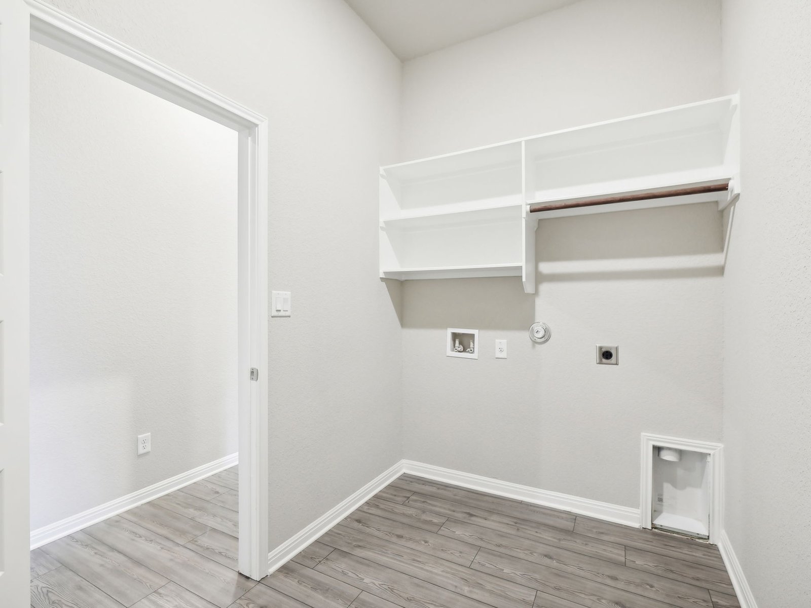 1812 South Main Street Kyle, TX 78640 - Photo 12 of 13 a view of an empty walk in closet