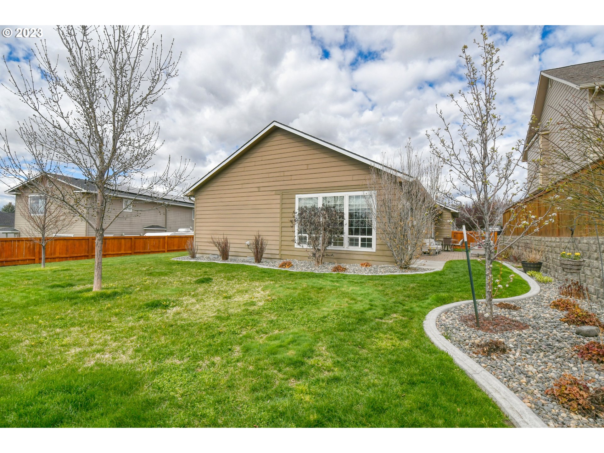 1821 Southwest 18th Street Pendleton, OR 97801 - Photo 27 of 29 a view of a house with a backyard