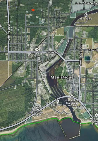 $6,000 | Vl Vl Leach Street, Manistique, MI 49854