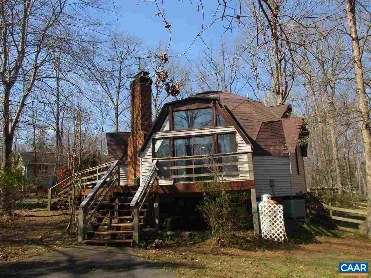 45 Dogleg Road Palmyra, VA 22963 - Photo 1 of 9 a front view of a house with sitting area