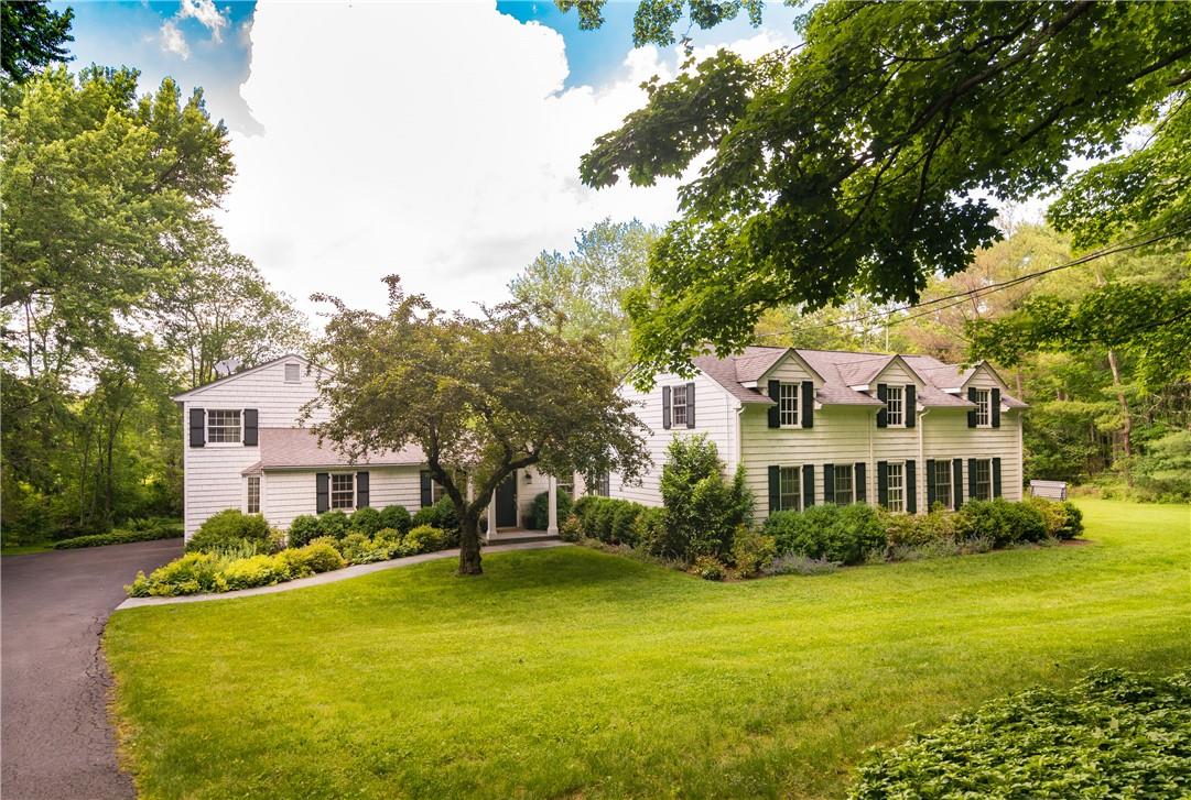 Welcome to 683 Quaker Rd, a renovated cape Cod colonial on expansive, flat land, set back from the street and walkable to, but buffered from, Birchwood Swim Cub & Pruyn Sanctuary, offering school bus stop driveway pickup K-12.