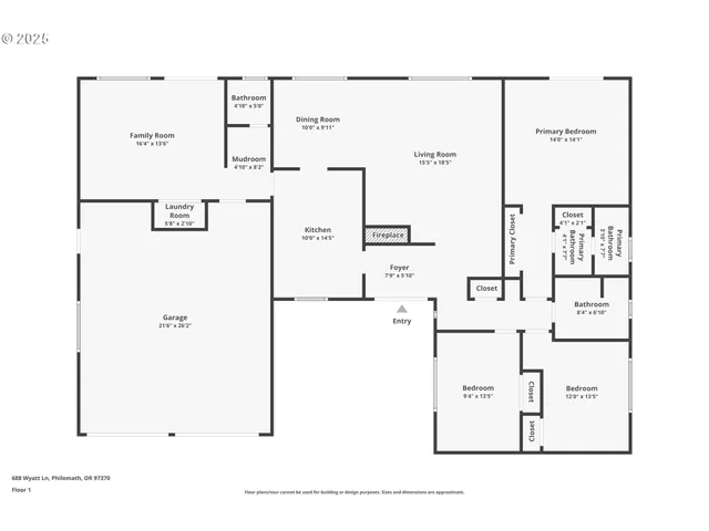 $597,700 | 688 Wyatt Lane, Philomath, OR 97370