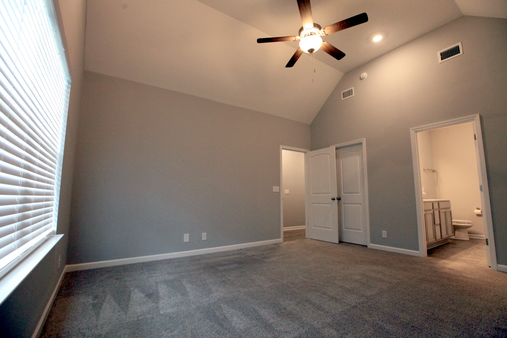 3718 Black Powder Lane Rockvale, TN 37153 - Photo 12 of 31 en empty room with ceiling fan and window