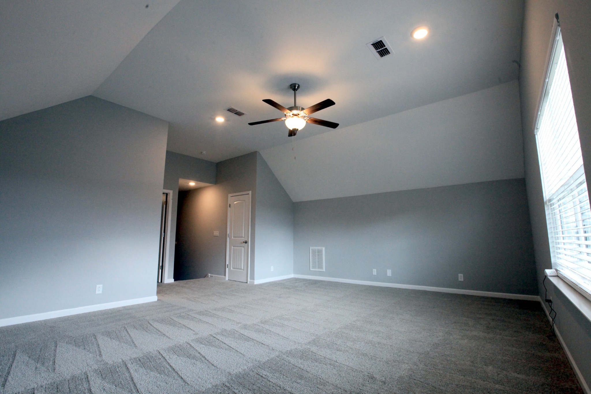 3718 Black Powder Lane Rockvale, TN 37153 - Photo 20 of 31 an empty room with fan and windows