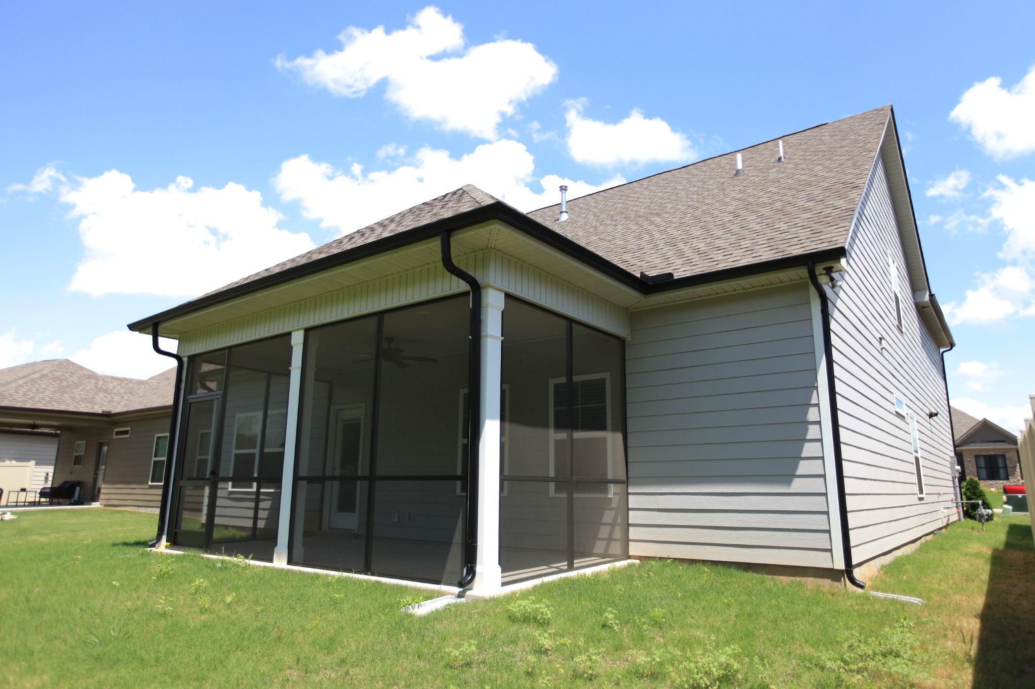 3718 Black Powder Lane Rockvale, TN 37153 - Photo 27 of 31 a view of a backyard with a garden and entertaining space